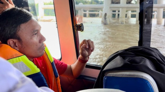 Warga Pasang Spanduk Kecam Lalu Lintas Batu Bara di Sungai Batanghari, Edi Purwanto: Bukti Kepedulian Masyarakat